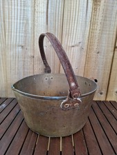 Antique Vintage  Brass Pan