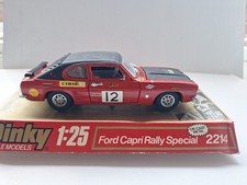 Dinky 2214 1/25 Ford Capri Rally Special in Red.  pb7