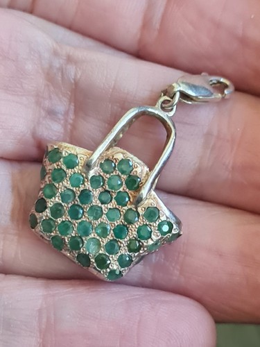 Silver milano emerald - silver, bag