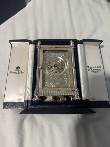 Mappin and webb - and, clock