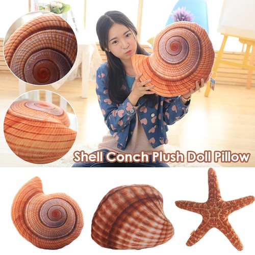 Stuffed plush starfish conch - stuffed,