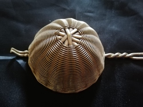 Antique german tea strainer - german,