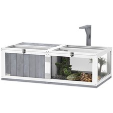 PawHut Wooden Tortoise House