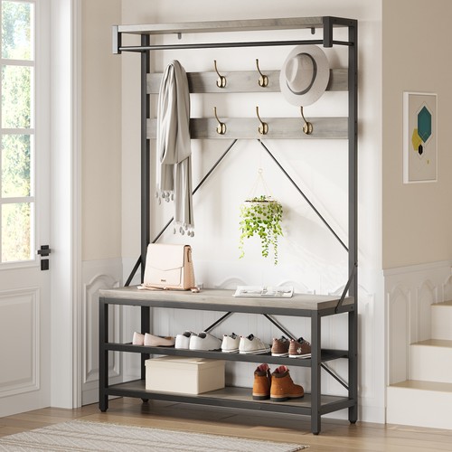Industrial coat rack with - rack,
