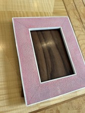 Teal Shagreen Photo Frame