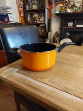 Orange WMF 4.5L Naturamic Pressure Cooker Germany INCOMPLETE MISSING LID *