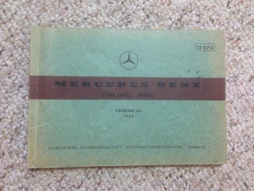 1965 mercedes benz 190c 190dc - 190c,