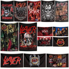 Slayer Thrash Metal Band Flag
