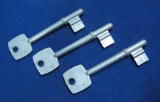 3 x Fleet Mortice Key Blanks