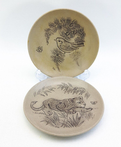 Poole pottery 13cm - poole, 2x