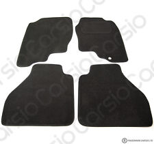 Carsio Tailored Carpet Car Floor Mats For Nissan Navara D40 2005 to 2010 Black