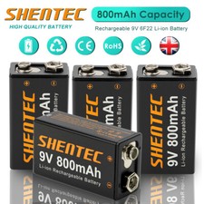 9 Volt Block 6F22 9V 800mAh