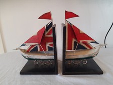 Boat Bookends Nautical Boat Ship Book Ends