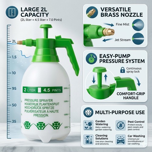 Litre pressure sprayer spray - litre,