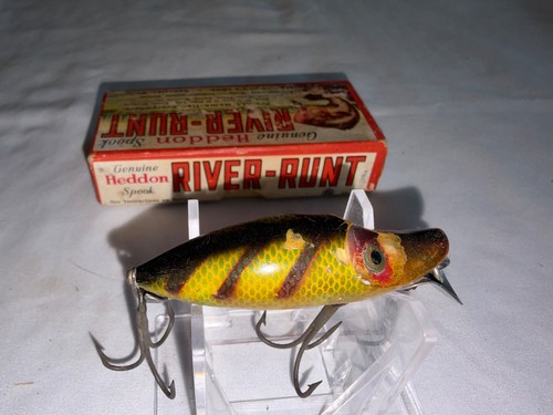 Vintage heddon river runt - river,