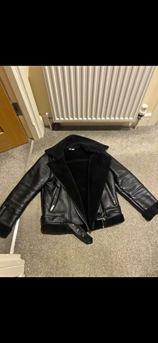 Topshop women black faux - topshop,