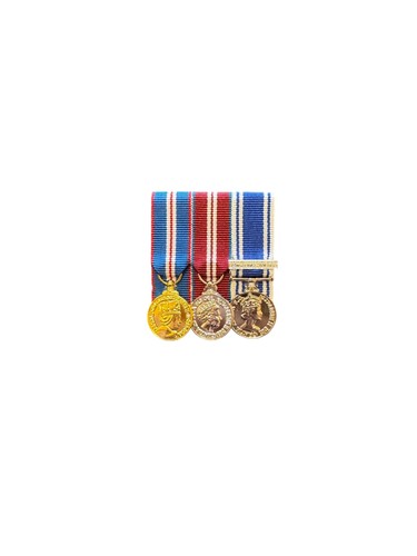 Court mounted miniature - miniature, medal