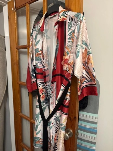 Zara women floral satin - floral,
