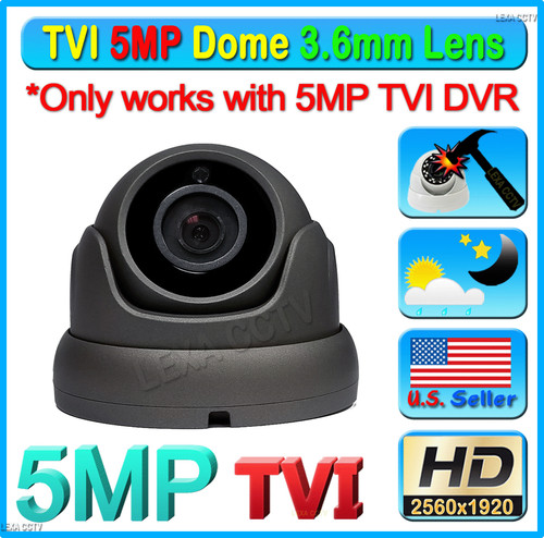5mp tvi chipset 6mm - hd, 3.6mm