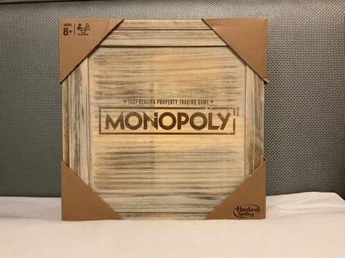 Monopoly wooden rustic series - monopoly,