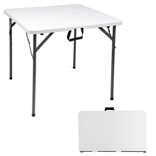 3ft square white - square, table