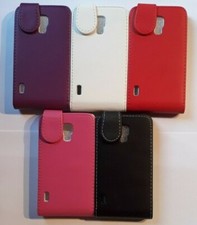 Vertical style PU leather flip case, cover to fit LG Optimus L7 ii (P710)