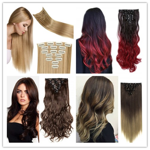 Long clip hair extension - clip,