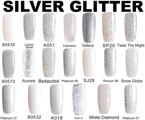 Bluesky gel nail polish silver - bluesky,
