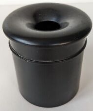 Antique Victorian Hair Tidy Turned Ebony Wood Hair Collector Box Vanity Pot