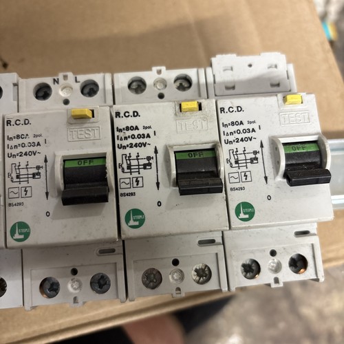 Steeple 80a 30ma rcd bs4293 - 30ma,