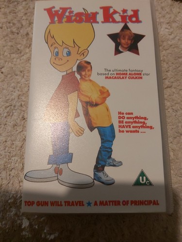 Wish kid vhs video tape - wish,
