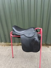 Black Working Country Saddle