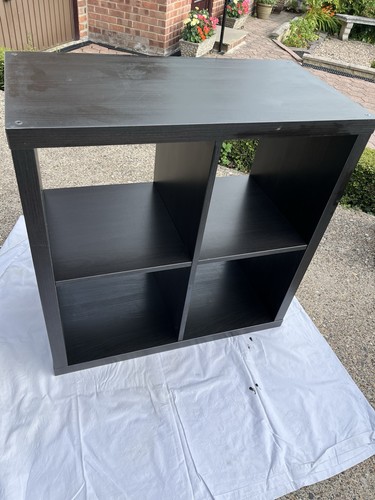 Ikea black kallax cube - black, 4