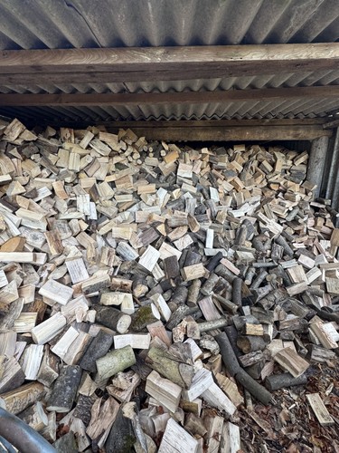 Split seasoned firewood - split, logs