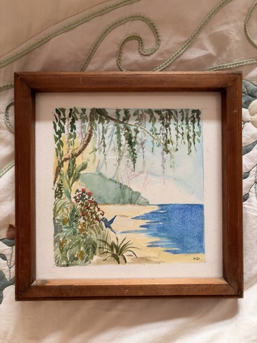 Framed original watercolour - original,
