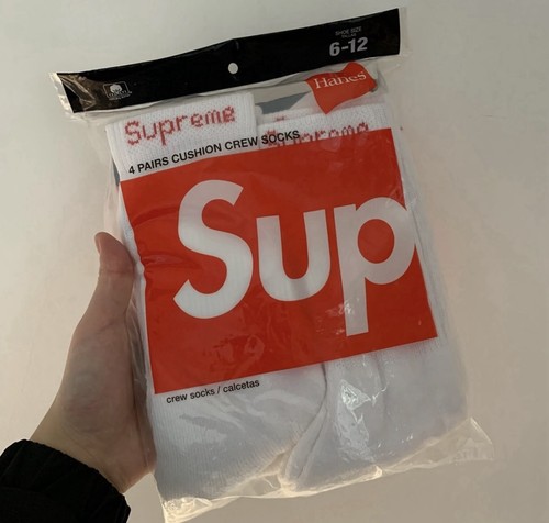 Supreme hanes crew - supreme,