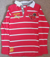 Boys Disney Store Cars Lightning McQueen Long Sleeve Top Age 9-10 Years Cotton
