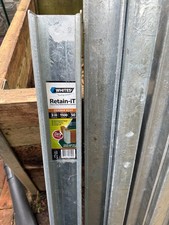 Heavy Duty Galvanised Steel Retaining posts