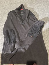 McLaren Sport Hugo Boss Racing F1 Half Zip Jumper Size M Button Hamilton