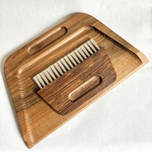 Vintage teak crumb - crumb, tray