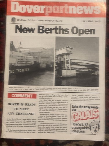 Dover port news july - port, new