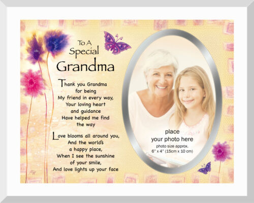 Special grandma photo frame - grandma,