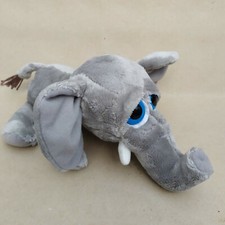 Suki Lil Peepers Stomper Elephant Big Eyes Grey Soft Toy Plush approx. 11"