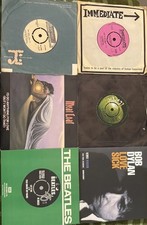 Vinyl Singles Lot - (Fleetwood Mac; Bob Dylan; Beatles; Meat Loaf) 