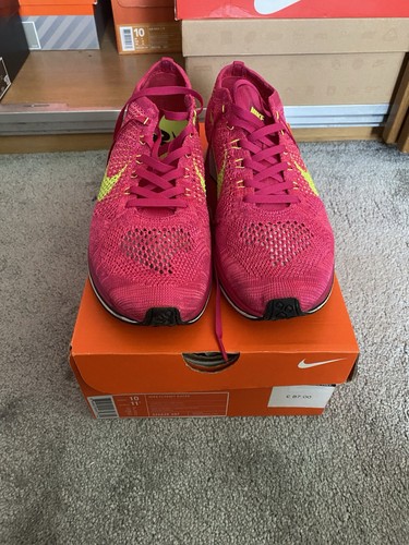 Nike flyknit racer uk9 - nike, worn