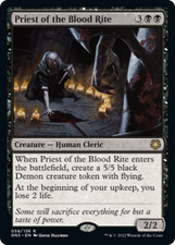 MTG Priest of the Blood Rite [Game Night: Free-for-All] Near Mint