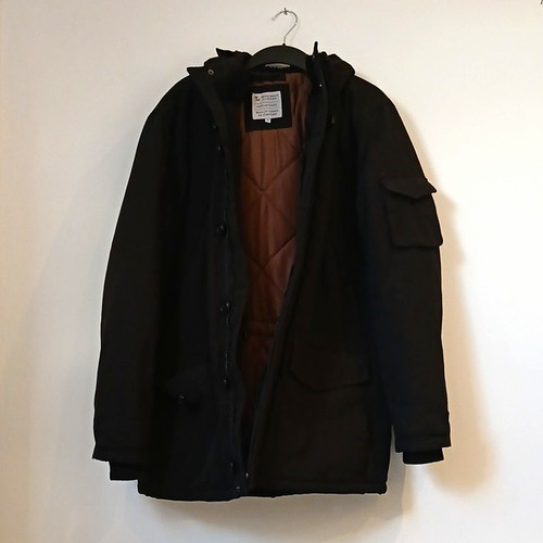 Clothing men black hooded - tu,