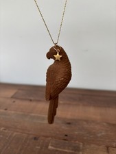 Parrot Flocked Christmas Tree