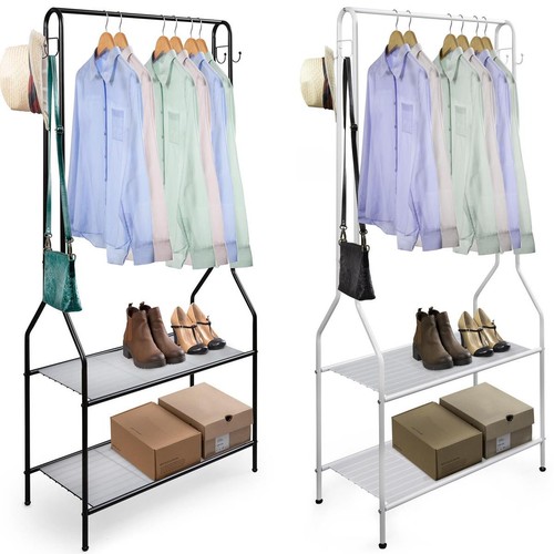 Clothes stand with shoe - with,
