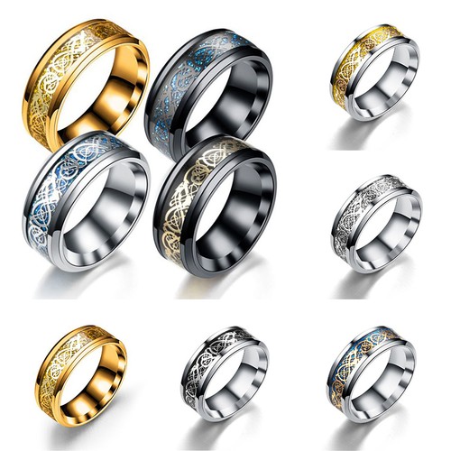 Luxury mens ring dragon - luxury,